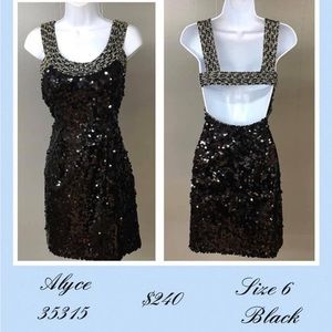 Alyce Black gown